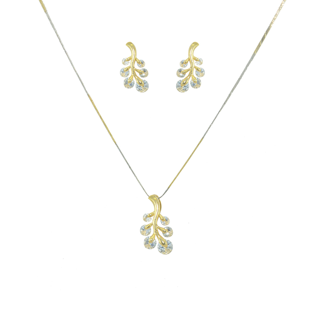 Designer Gold Plated Generic Pendant Set 